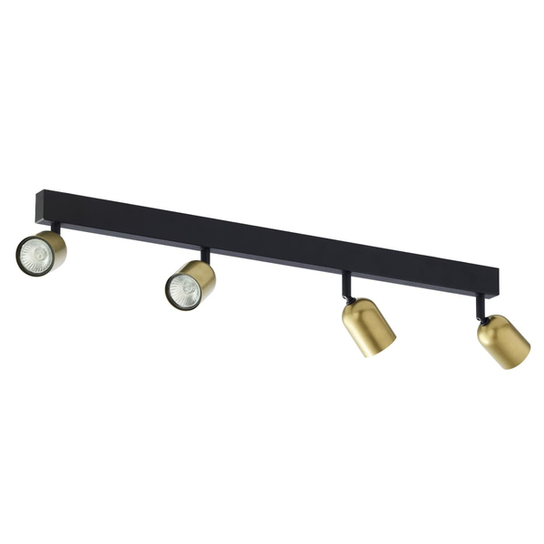 Sufitowa lampa reflektorkowa Top 1021 TK Lighting do salonu tuby złota