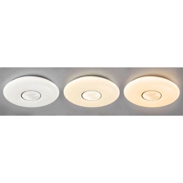 Plafon LAMPA sufitowa LYRA 313454 Polux natynkowa OPRAWA okrągła LED 36W 3000K - 6500K biała