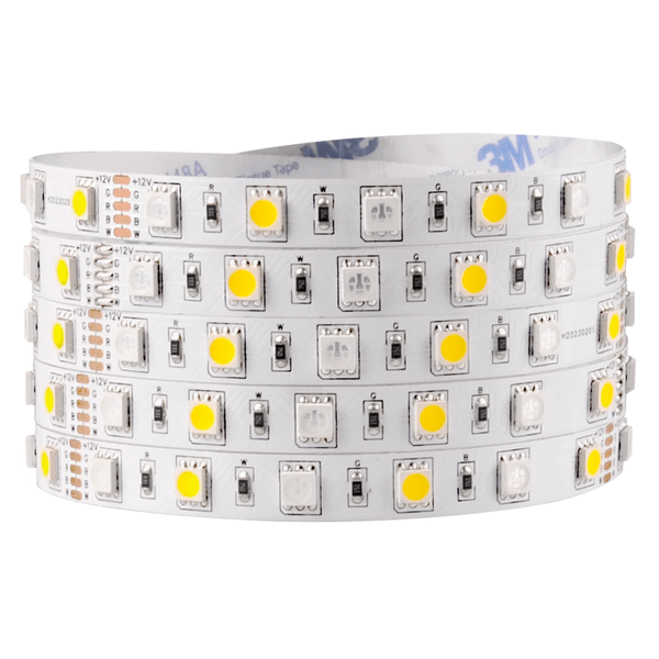 Taśma ledowa samoprzylepna 5m 323293 LED 23W RGBW 12V biała