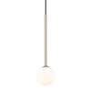 Okrągła lampa wisząca Arcturus P0574-01F-F7AA Zumaline biały złoty