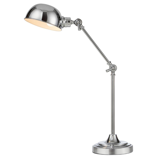 Lampka biurkowa stojąca Portland 108583 Markslojd regulowana chrom