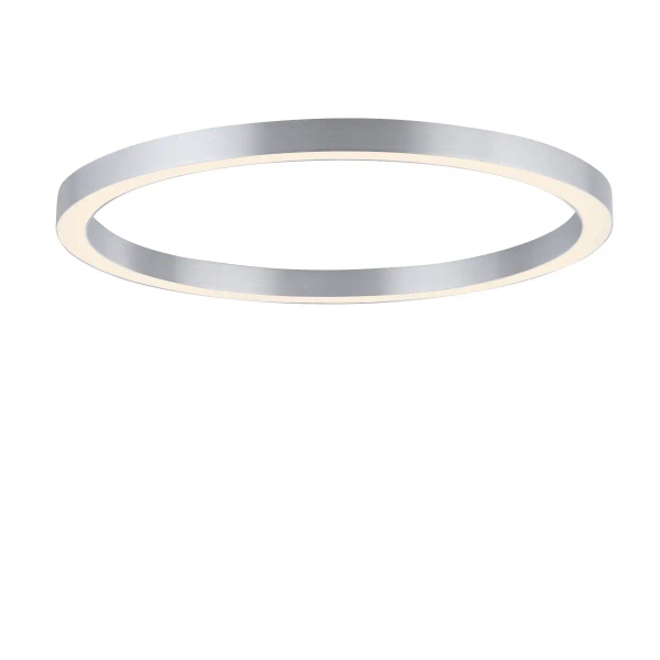 Owalny plafon PURE-LINES srebrny 6306-95 1xLED 42W 2700-5000K ring