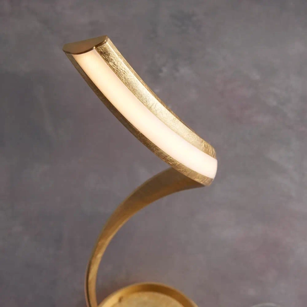 Lampa podłogowa do salonu Aria 95841 LED 23W 3000K spirala złoty