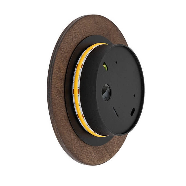 Ścienny kinkiet Ring 11288 Nowodvorski LED 7W 3000K okrąg drewniany