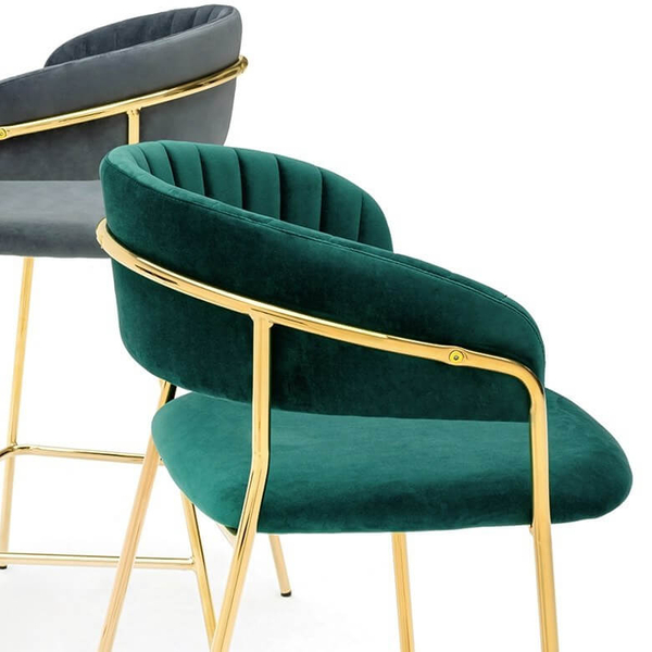Designerskie krzesło Margo KH1201100129.61 King Home welur zielone