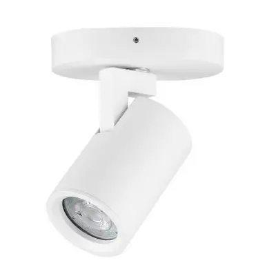 Regulowana lampa sufitowa LUNBIRA LE45657 tubka metalowa biała