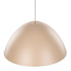 Klasyczna lampa wisząca Faro 10657 do salonu metalowy beżowy