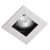 Wpuszczana lampa sufitowa Relio DL-101D/SY kwadratowa metalowa srebrna