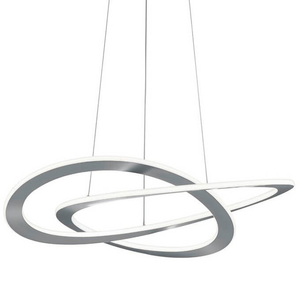 Pierścieniowa lampa wisząca OAKLAND 321710107 LED 52W 3000K nikiel