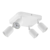 Lampa sufitowa kwadratowa Top 4414 TK Lighting reflektorkowa biała