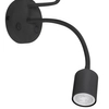 Kinkiet ekologiczny do czytania Maja 6446 TK Lighting podwójny szary beżowy