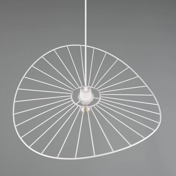 Lampa wisząca do salonu Chapeau R31451031 RL Light parasol japandi biały