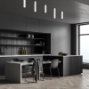 Salonowa lampa sufitowa GENESIS ML0388 tuba sopel biały