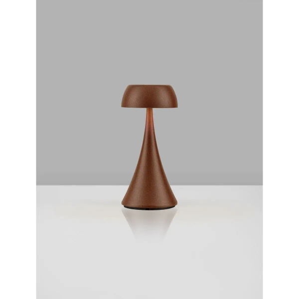 Stołowa lampka zewnętrzna FORTIZA LE75282 LED 2W 3000K IP54 rdzawy