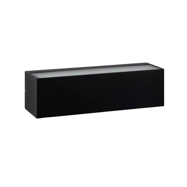 Tarasowy ścienny kinkiet Azzura ABR-LZKO-10W-4000K LED 10W 4000K IP54 czarny