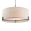 Regulowana lampa wisząca Hayfield 72635 Endon abażur beżowy brązowy