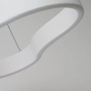 Dekoracyjna lampa wisząca ściemnialna MIRABELLA LED 48W 3000K AZ6752 biała aluminiowa