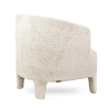 Tapicerowany fotel OSCAR MM001501100358 beżowy kubełkowy tkanina 70cm