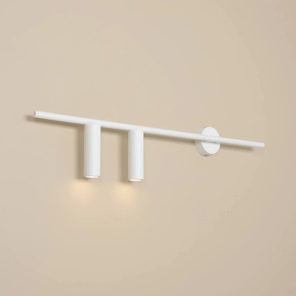 Lampa ścienna minimalistyczna Trevo 1104D Aldex listwa biała