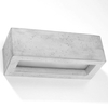 Betonowy kinkiet sypialniany SL.0992 prostokątna lampa
