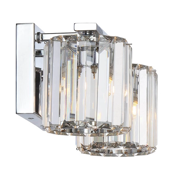 Łazienkowa lampa ścienna Divine QZ-DIVINE2-PC-BATH glamour IP44 chrom