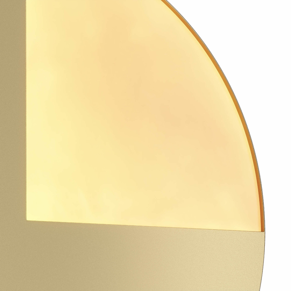 Lampa ścienna okrągła Jupiter MOD320WL-L10BS3K LED 10W 3000K mosiądz