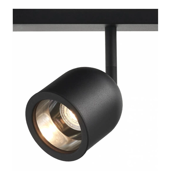 Sufitowa lampa metalowa SPARK 50944302 Kaspa regulowana czarna