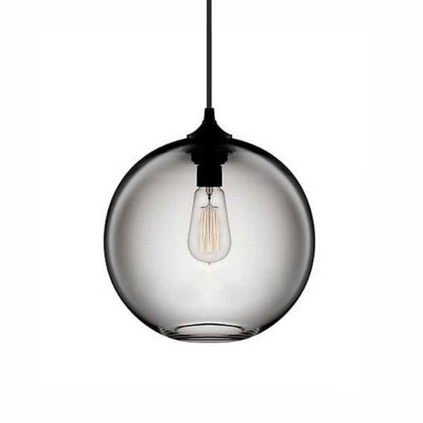 Lampa zwis Love bomb ST-5012 SMOKE Step ball przydymiona szara