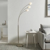 Łukowa lampa podłogowa Jaspa 76568 LED 5,5W 3000K srebrny biały