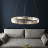 Kryształowy pierścień wiszący L&-1102255 Light& LED 36W 3000K glamour chrom