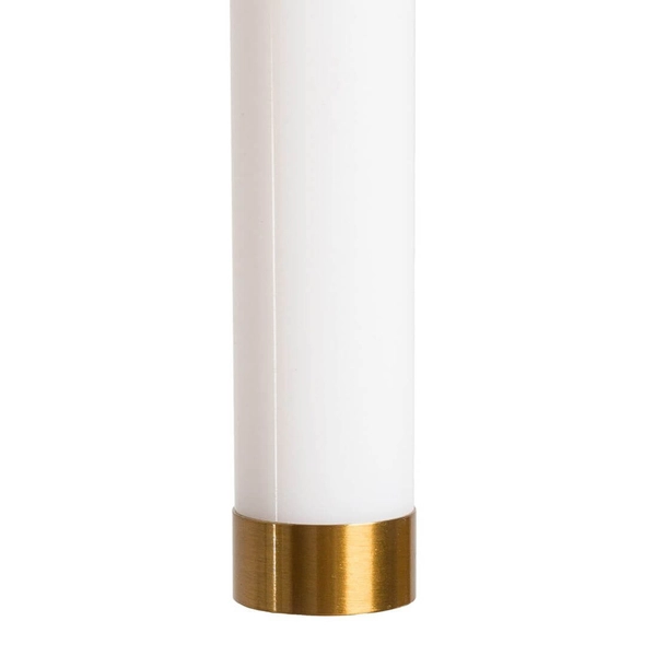 Lampa zwisająca tuba Cilinder ABIGALI-CLN216WW LED 16W 3000K biała złota