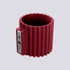 Lampa ścienna AURA SL.1821 ryflowana burgundowa G9