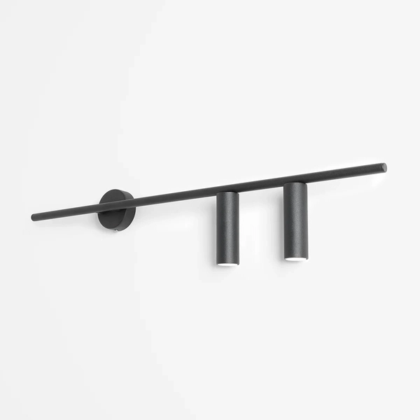 Pokojowa lampa ścienna Trevo 1104D1_2 nowoczesna czarna