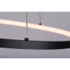 Lampa zwisająca ring Beliza 72344 LED 55W 3000K do salonu czarny