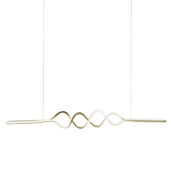 Lampa wisząca spirala ANCONA ML1575  LED 36W 4000K czarna