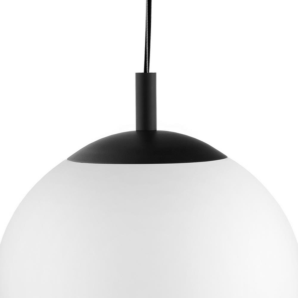 Szklana lampa wisząca ALUR L 10736102 zwis do przedpokoju biały