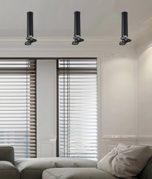 Lampa sufitowa 2282763 Candellux ruchomy downlight czarny