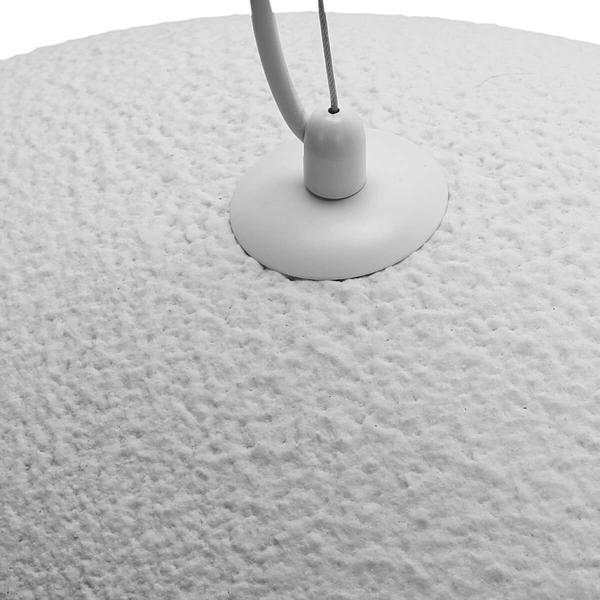 Wisząca lampa kopuła 1366 do sypialni nowoczesna biały