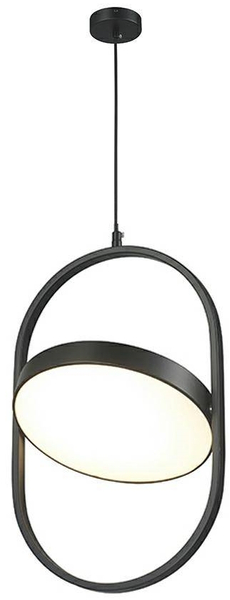 Wisząca lampa Spinner MSE010100315 obrotowy klosz LED 19W czarny