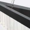Lampa wisząca glamour Vivien QN-VIVIEN-P-L-BK LED 40W 3000K czarna
