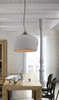 Betonowa lampa wisząca Parma do salonu nad stół loft szara