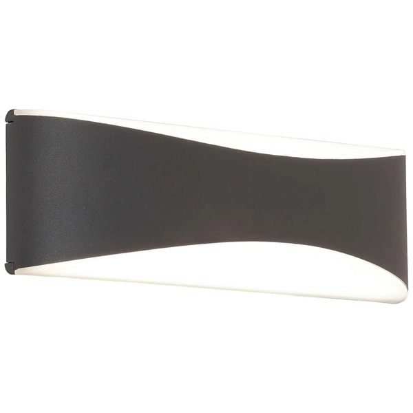 Elewacyjna LAMPA ścienna BIRMINGHAM 8795 Rabalux kinkiet OPRAWA zewnętrzna LED 10W 4000K outdoor IP65 grafitowy