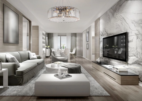 Wisząca lampa kryształowa Recinto MOD080CL-06CH Maytoni glamour chrom