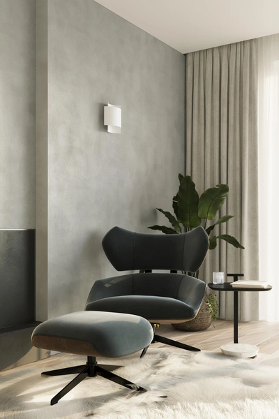 Lampa ścienna do sypialni Impact SL857 Sollux metalowy kinkiet biały