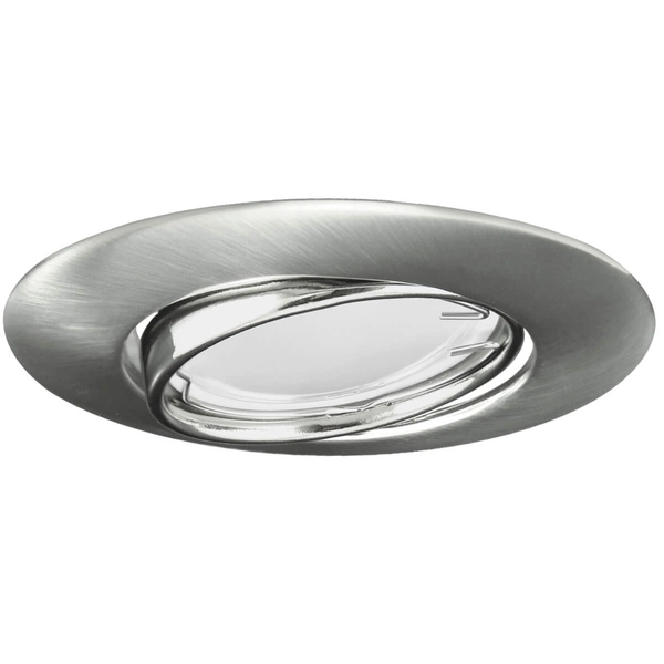 Zestaw 3 lamp podtynkowych Olin oczka z żarówkami nikiel