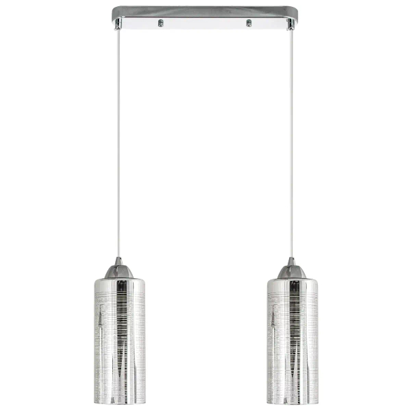2-punktowa lampa wisząca 6754/2 8C do kuchni chrom