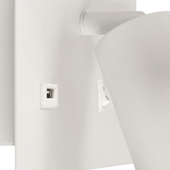 Ścienna oprawa downlight Fono 4187 Ideus do przedpokoju biała