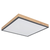 Ekologiczna LAMPA sufitowa DORO 416080WD2 Globo nowoczesna LED 24W 3000K do salonu drewno