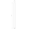 Sufitowa lampa natynkowa stick Fourty 10821 Nowodvorski sopel czarna