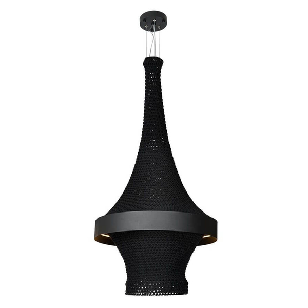 Skandynawska lampa wisząca nad stół Dota 5033 Amplex LED 26W 3000K czarna